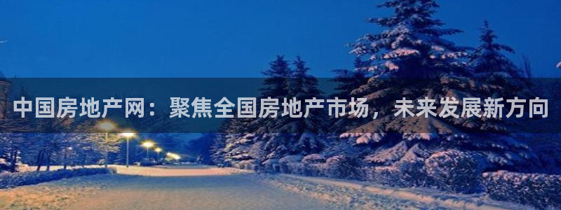 新宝5娱乐招商：中国房地产网：聚焦全国房地产市场，未来发展新