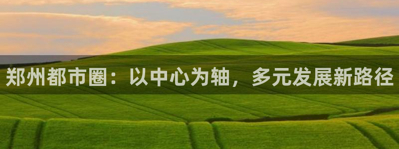 新宝5平台霸：郑州都市圈：以中心为轴，多元发展新路径