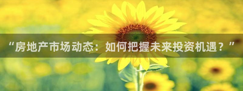 新宝5测速下载：“房地产市场动态：如何把握未来投资机遇？”