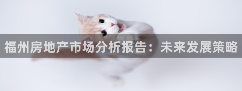 新宝5 唯一：福州房地产市场分析报告：未来发展策略