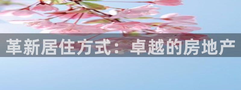 新宝5后：革新居住方式：卓越的房地产