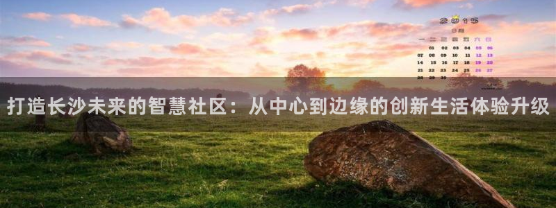 新宝5平台登录下载软件：打造长沙未来的智慧社区：从中心到边缘