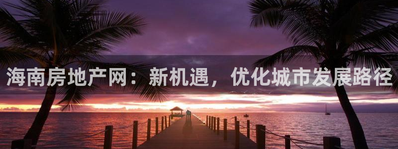 新宝5飞355051：海南房地产网：新机遇，优化城市发展路径
